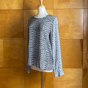 Silk Snake Print Blouse by Equipment